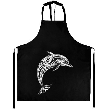 Discover Dolphin maori design Aprons