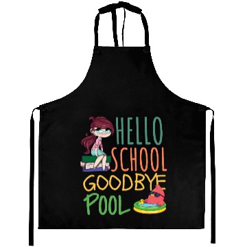Discover Hello School Goodbye Pool Party, Back To School Aprons