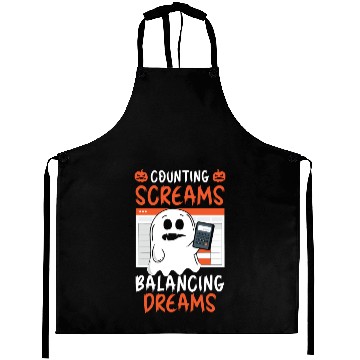 Discover Counting Screams Balancing Dreams Halloween Aprons