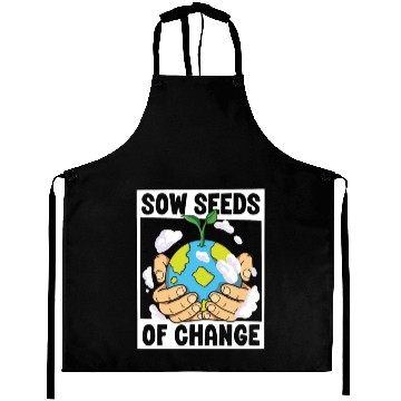 Discover Climate Change Environmental Earth Day Planet Aprons