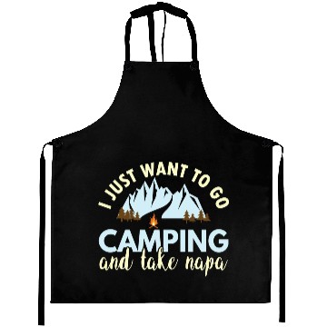 Discover Go Mountain Camping Aprons