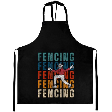 Discover Fencing Duel En Garde Aprons