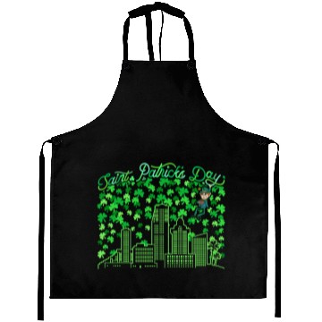 Discover Saint Patrick's Day Miami Florida Aprons