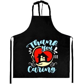 Discover Caregiving Thank You For Caring Family Caregiver Aprons