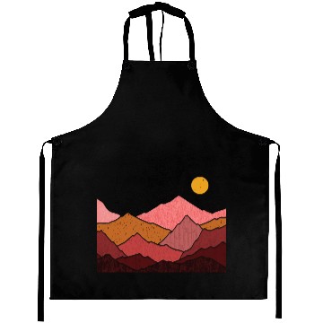 Discover Mountains Nature Adventure Outdoor Aprons