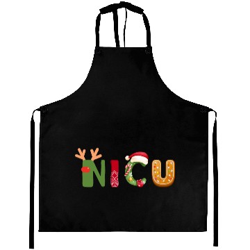 Discover Cute NICU Christmas design Aprons