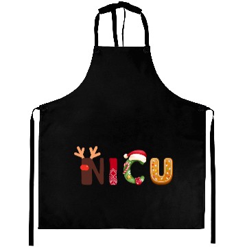 Discover Cute NICU Christmas design Aprons