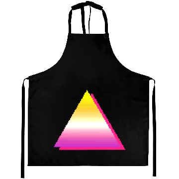 Discover Retro triangle style 80s-90s. Aprons
