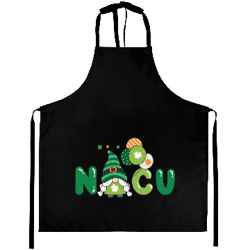 Discover Cute NICU St. Patrick's design Aprons