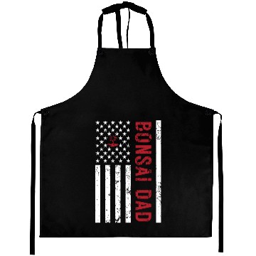 Discover American Flag Bonsai Dad Aprons