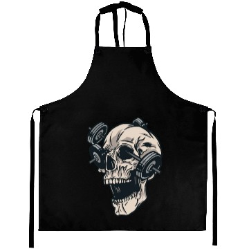 Discover Skull Gym Aprons