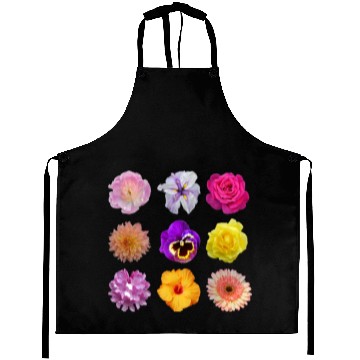 Discover Colorful spring flowers pattern Aprons