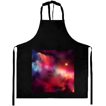 Discover Galaxy nebula abstract design Aprons
