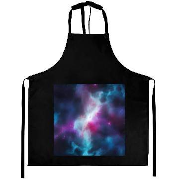 Discover Galaxy nebula abstract design Aprons
