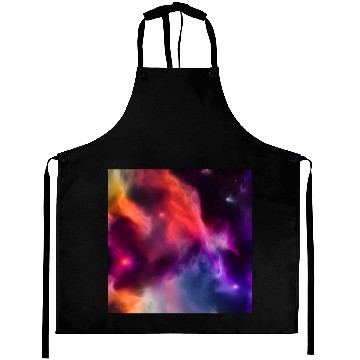 Discover Galaxy nebula abstract design Aprons