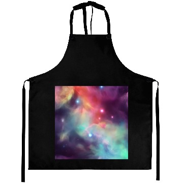 Discover Galaxy nebula abstract design Aprons