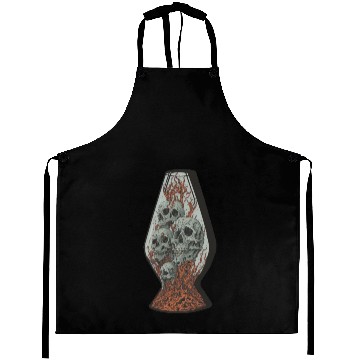 Discover Creepy Skulls In Vase Aprons