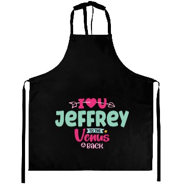 Discover I Love You Jeffrey Valentines Aprons
