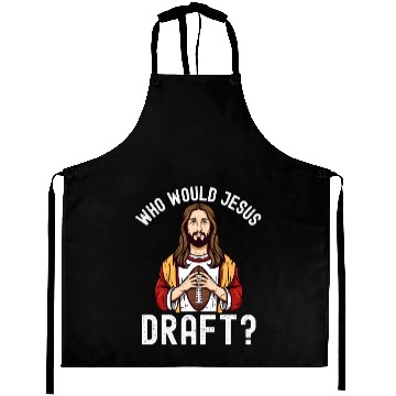 Discover Who Would Jesus Draft? Aprons