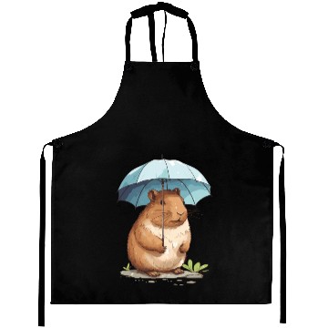 Discover Capybara In Nature Aprons