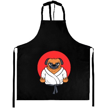 Discover Pug Karate Karate Students Aprons