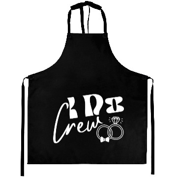 Discover I Do Crew Bride Groom Party for Games Wedding Aprons