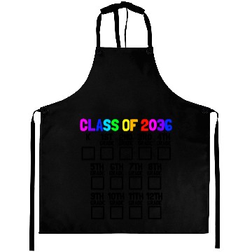Discover Class Of 2036 Back To School Kindergartengrow with Aprons