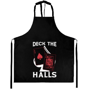 Discover Classic Blackjack Deck The Halls Casino Gambling Aprons