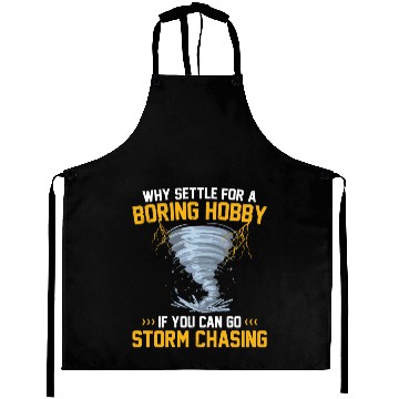 Discover Storm Chaser gift idea | Tornado Meteorologists Aprons