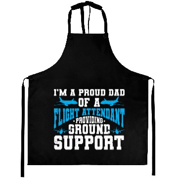 Discover Flight Attendant Dad Airplane Flight Attendant Aprons