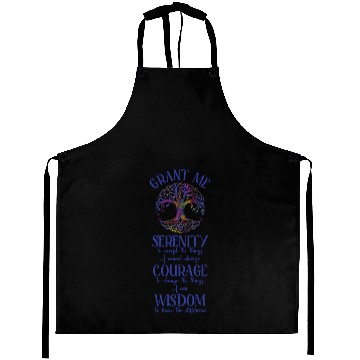 Discover Serenity Prayer with Tree of Life Aprons