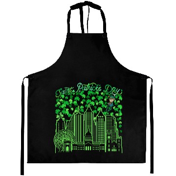 Discover Saint Patrick's Day Atlanta Georgia Aprons