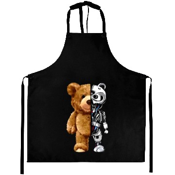 Discover Teddy bear X Robot Aprons