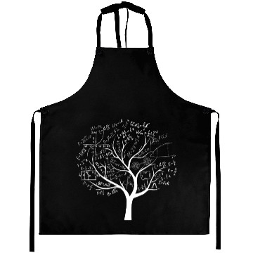 Discover Funny AP Calculus Algebra Tree Math Teacher Aprons