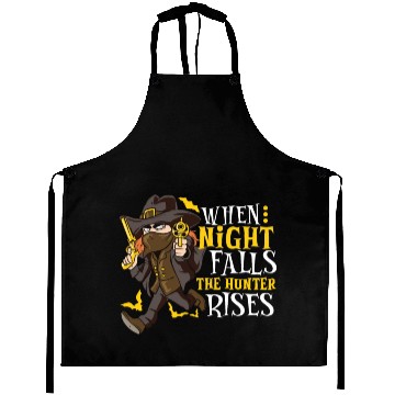Discover Vampire Hunter Undead Slayer Stake and Cross Aprons