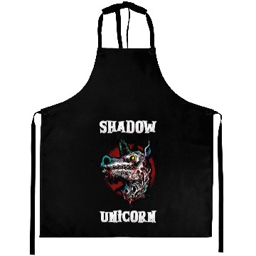 Discover Dark Unicorn Horror Unicorn Midnight Unicorn Dark Aprons