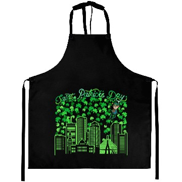 Discover Saint Patrick's Day Boston Massachusetts Aprons