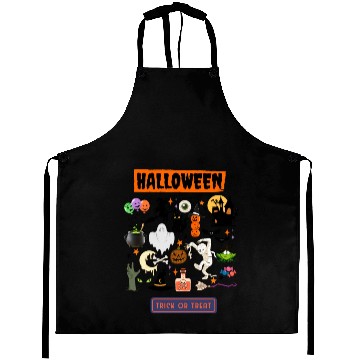 Discover Halloween trick ot treat Aprons