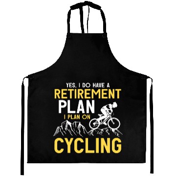 Discover Retirement Plan Bicycle Cycling Aprons