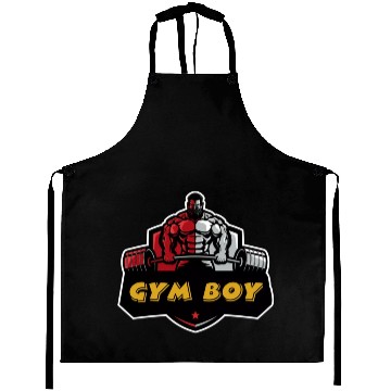 Discover Gym boy Aprons