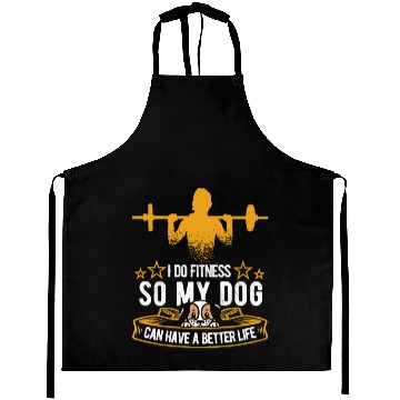 Discover Fitness Workout Gym Dog Aprons