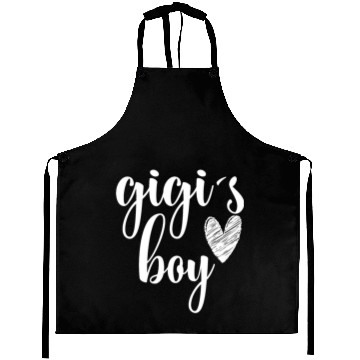 Discover Funny Matching Gigi Boy for Grandma Whit Boy Aprons