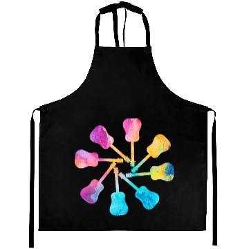 Discover Guitar Circle Aprons