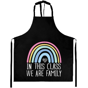 Discover In This Class We Are Family Back To School Aprons