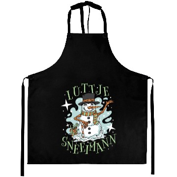 Discover Happy snowman christmas Aprons