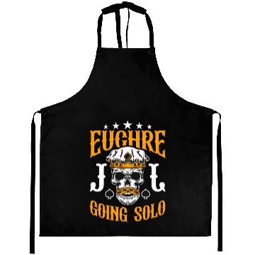 Discover Euchre Going Solo Board Game Loves Playing Cards Aprons