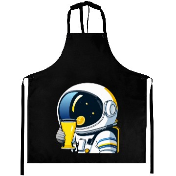 Discover astronaut drinks lemon tea Aprons