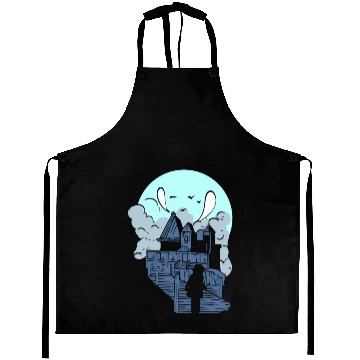 Discover Horror House Halloween Fan Gift Aprons