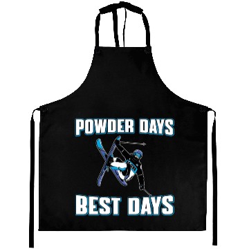 Discover Funny Freestyle Skiing Saying Aprons