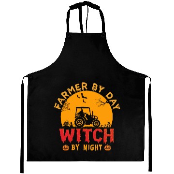 Discover Farmer By Day Witch By Night Aprons